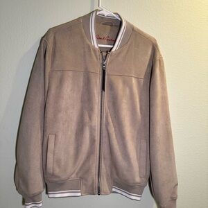 Robert Graham Tan Bomber Jacket